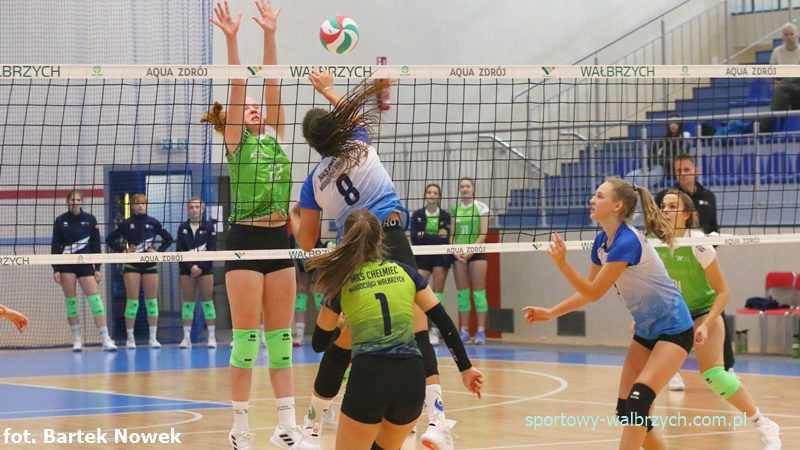 Chełmiec Wodociągi Wałbrzych - Volley Wrocław Sportowy Wałbrzych Dolnośląska Liga Juniorek