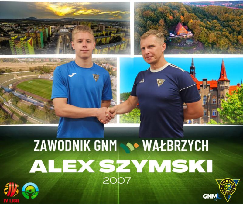 Alex Szymski w Nówce