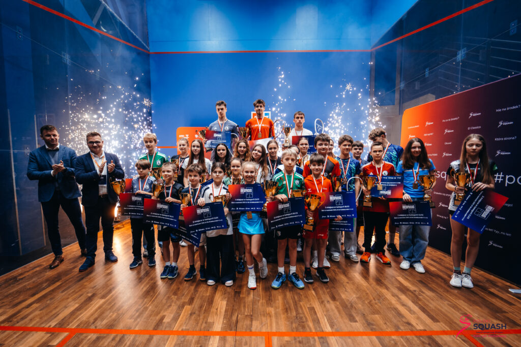 Trzy medale Mistrzostw Polski w Squashu. Club Squash Wałbrzych