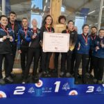Zespół POS Łódź Frynia mistrzem Polski mikstów w curlingu. Familijny sukces!