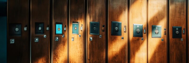Dlaczego elektroniczne zamki szafkowe to przyszłość bezpiecznych szatni i basenów?
